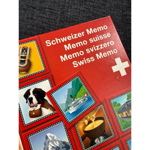 Schweizer Memo Swiss Memo matching game Carta Media - Picture 5 of 9